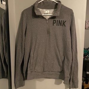 PINK quarter zip